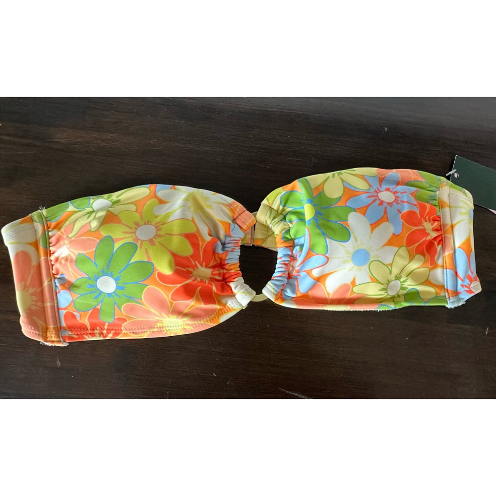 Women's Wild Fable Bikini Top Size L Multi-color